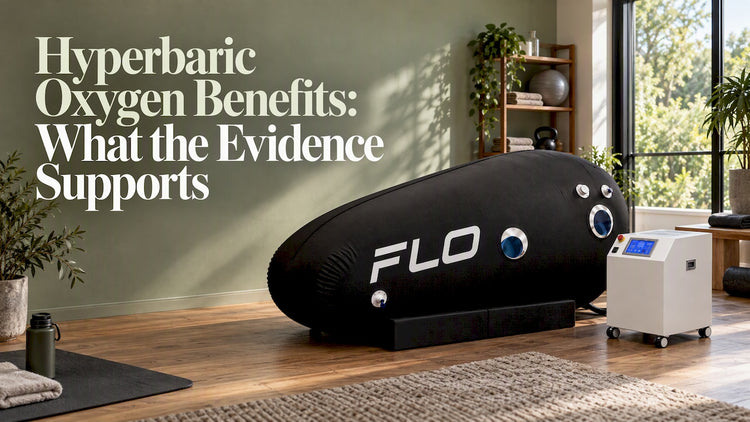 FLO hyperbaric chamber in a home studio